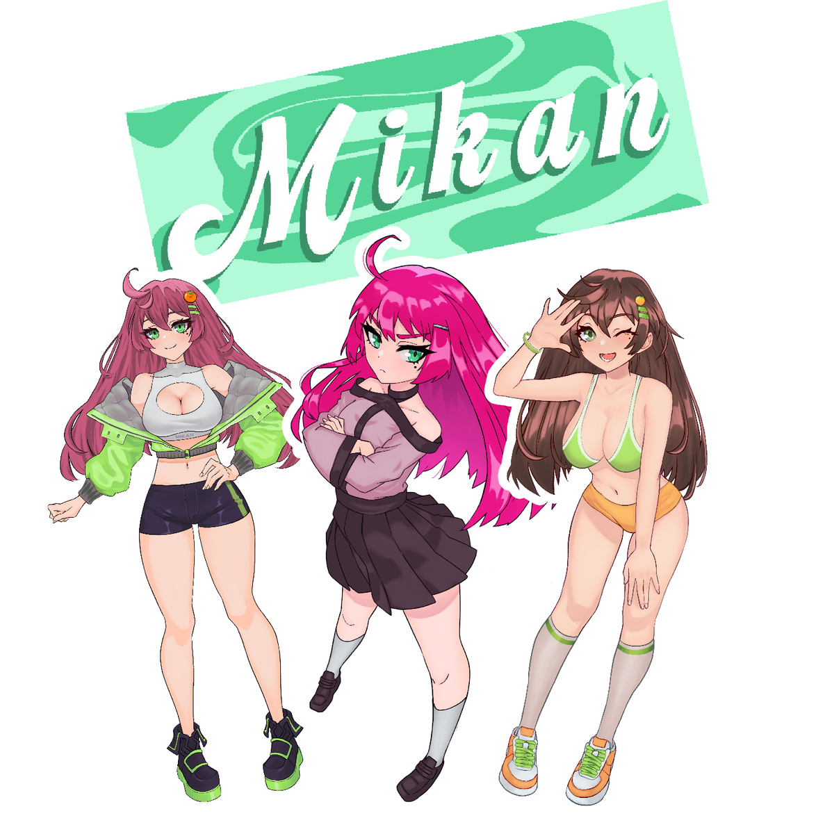 Mikan Sticker Pack – Mikan Clothing