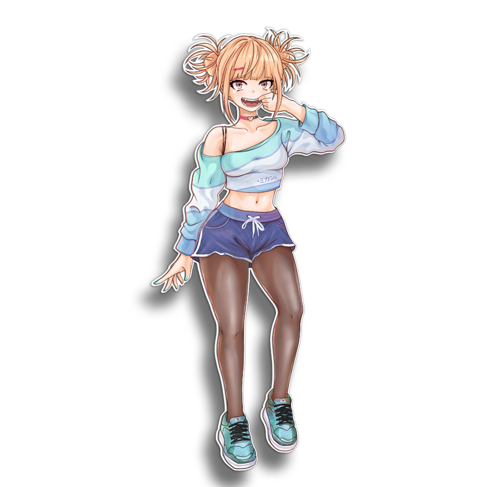 Toga Himiko My Hero Academia Anime Sticker Decal Mikan Clothing – Mikan  Clothing